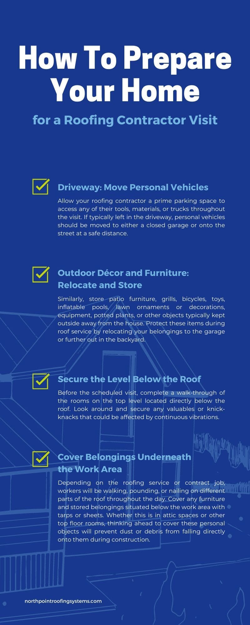 How To Prepare Your Home for a Roofing Contractor Visit